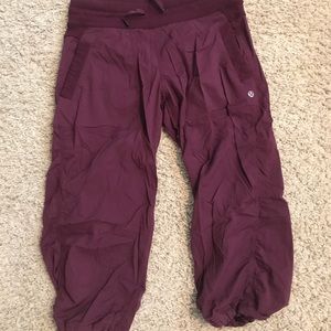 Lululemon Dance Studio Pant Crop (Unlined) size 6